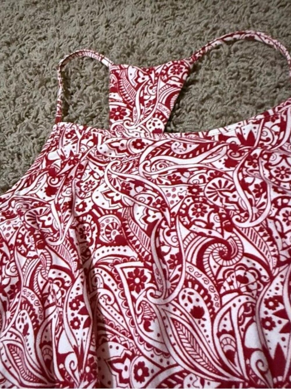 soft flowy tank dress